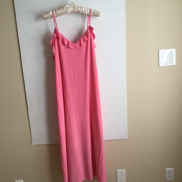 Ruffled Slip Dress - Picture 3 of 8